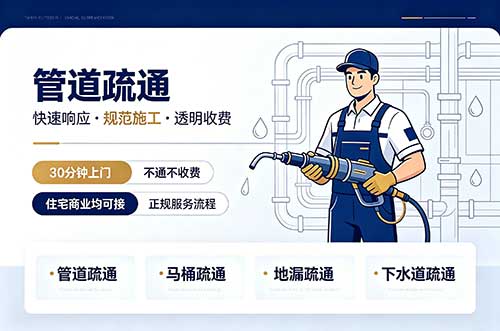 西安管道疏通