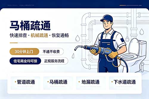 西安马桶疏通