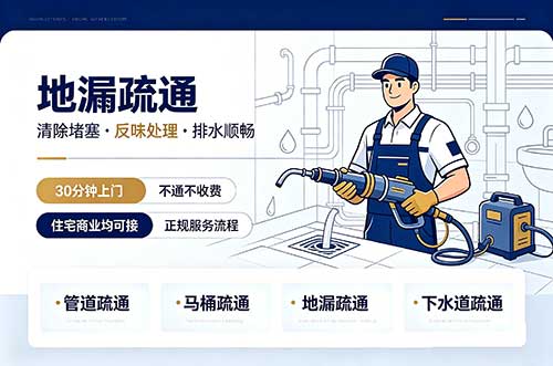 西安地漏疏通