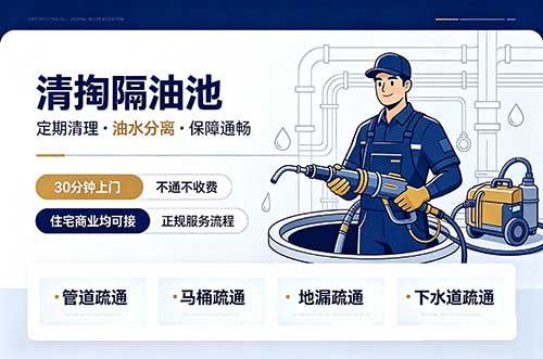 西安清掏隔油池
